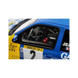 RENAULT CLIO S1600 #2 S. JEAN-JOSEPH BARUM RALLY ZLIN 2004 OttO mobile 1:18 Resinemodell (Türen, Motorhaube... nicht zu öffnen!)